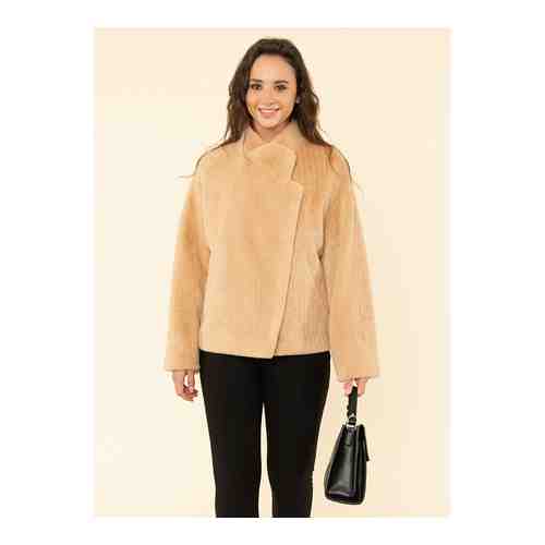 Пальто укороченное полушерстяное 32, КАЛЯЕВ арт. 56093431063287